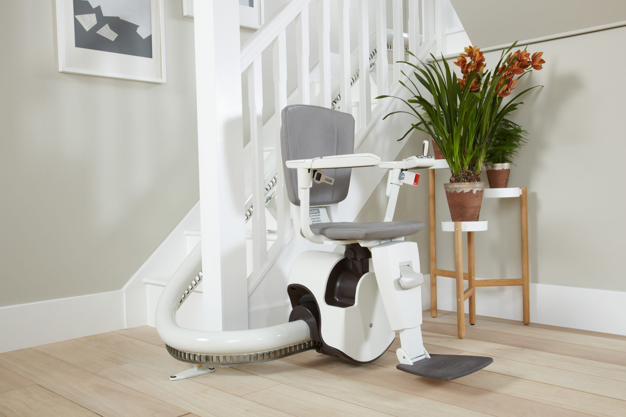 Stairlift At Bottom Of Stairs